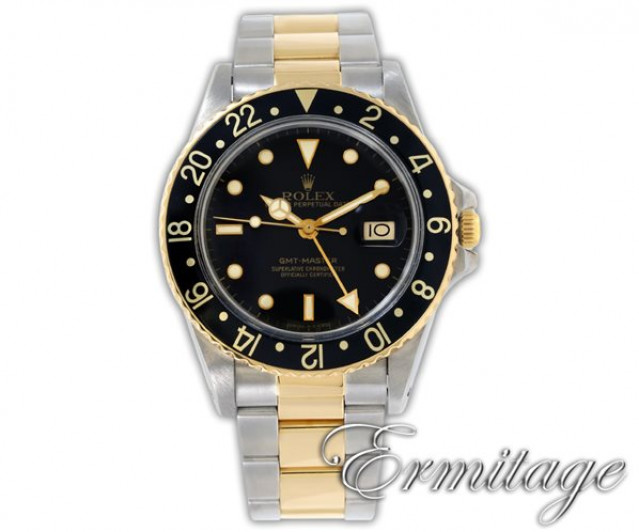 Rolex GMT-Master II 16753 Gold & Steel